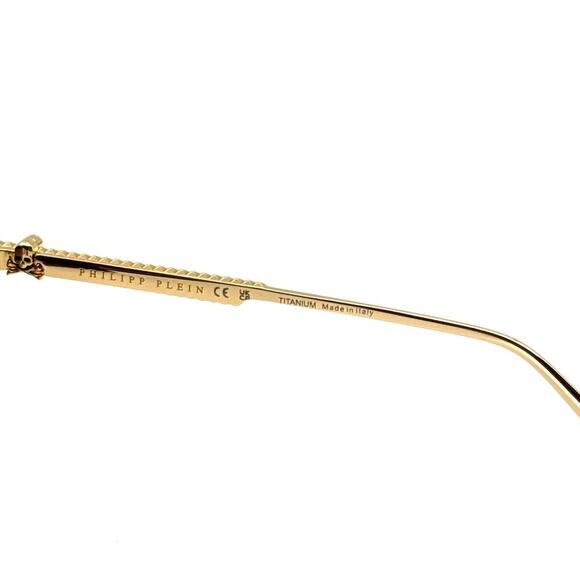 New, PHILIPP PLEIN Sunglasses Plein Stud SPP076V Col.400G Authentic - Picture 9 of 11